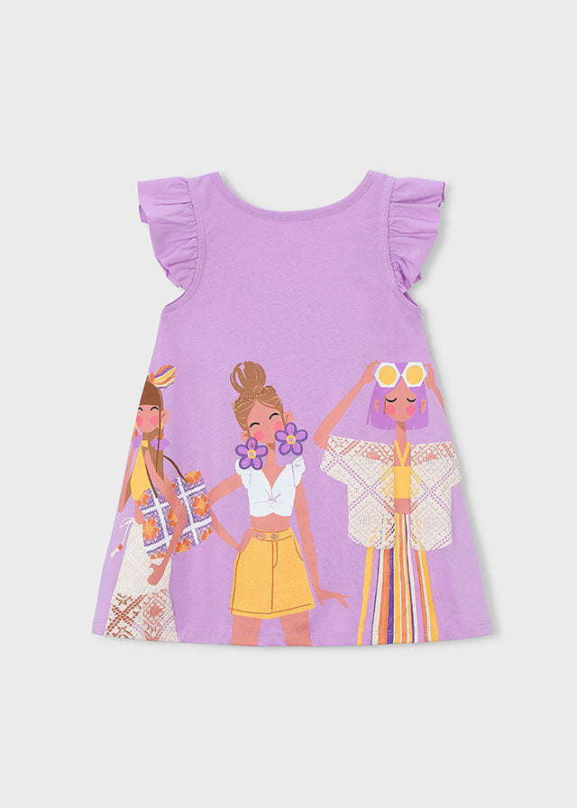 Vestido Punto Happy Lilac