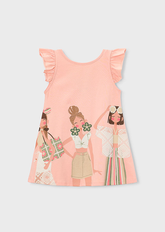 Vestido Punto Peach Nature