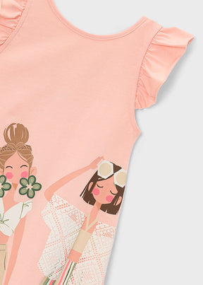 Vestido Punto Peach Nature - Minibhu