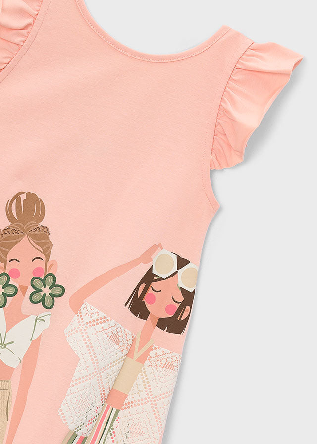 Vestido Punto Peach Nature
