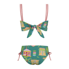 Jess Bikini Casitas Isleñas Verde