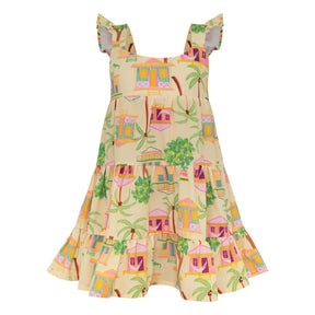 Corissia Dress Casita Isleñas Amarillo