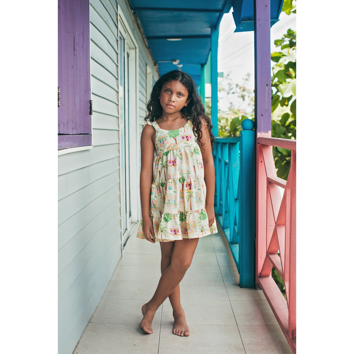 Corissia Dress Casita Isleñas Amarillo