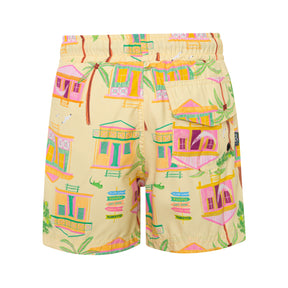 Swimshorts Casitas Isleñas Amarillo