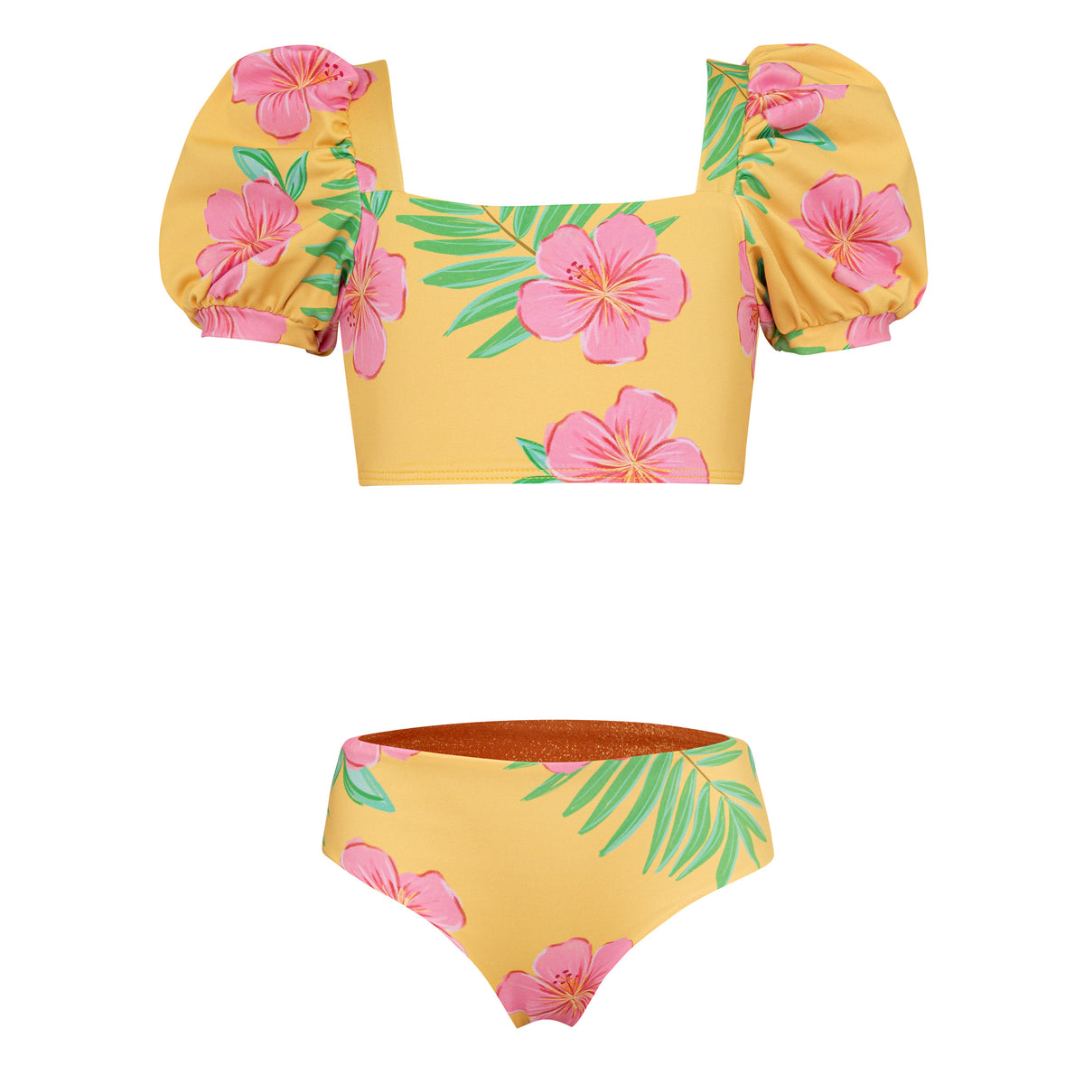 Bubble Bikini Hibiscus Amarillo
