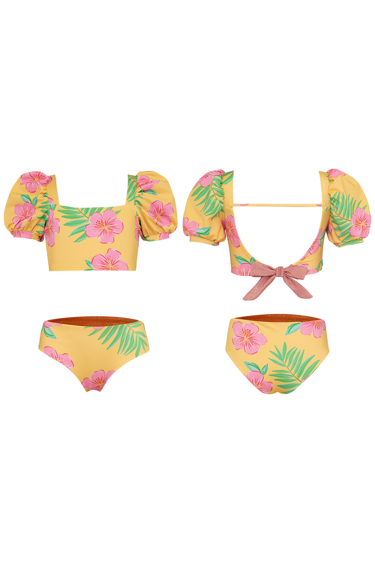 Bubble Bikini Hibiscus Amarillo