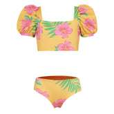 Bubble Bikini Hibiscus Amarillo