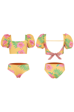 Bubble Bikini Hibiscus Amarillo