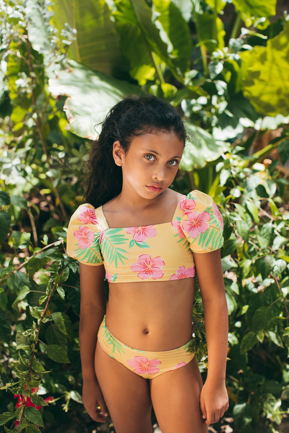 Bubble Bikini Hibiscus Amarillo