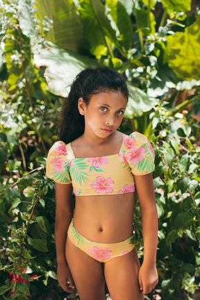 Bubble Bikini Hibiscus Amarillo