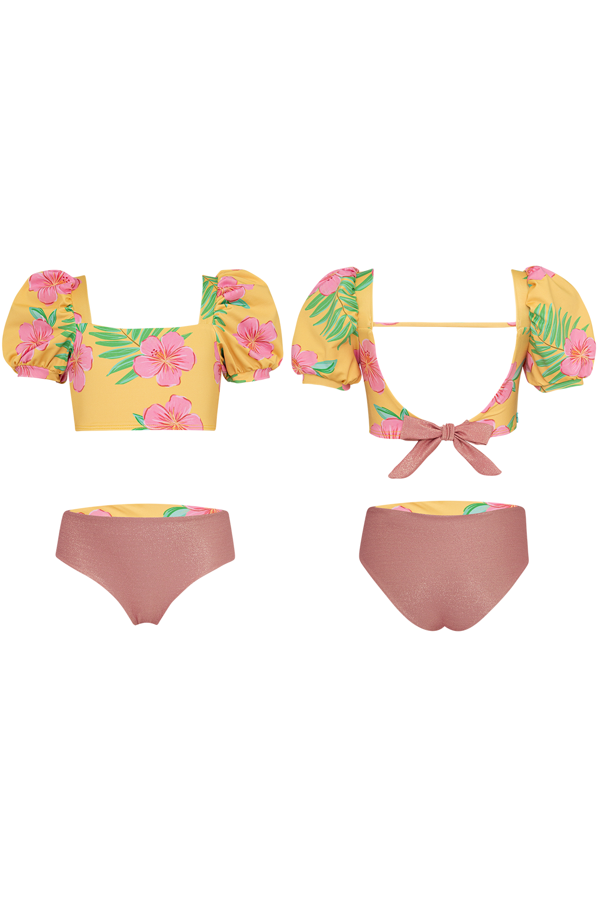 Bubble Bikini Hibiscus Amarillo