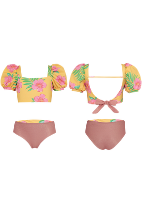 Bubble Bikini Hibiscus Amarillo