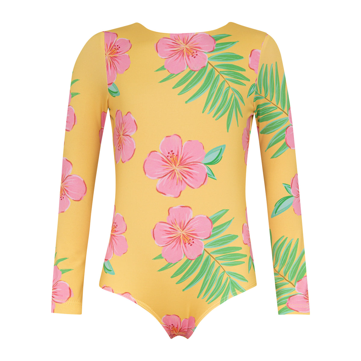 Sun Longsleeve Baby Hibiscus Amarillo