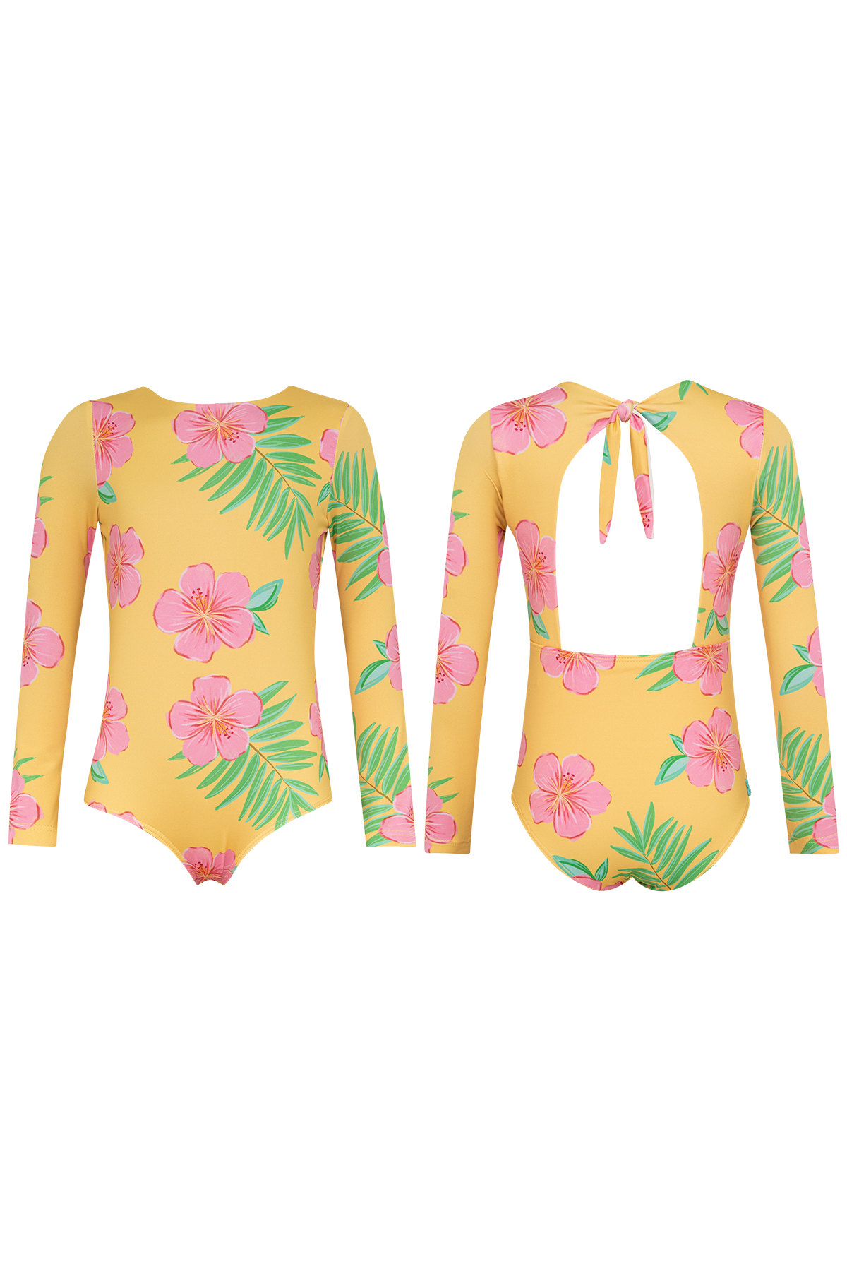 Sun Longsleeve Baby Hibiscus Amarillo