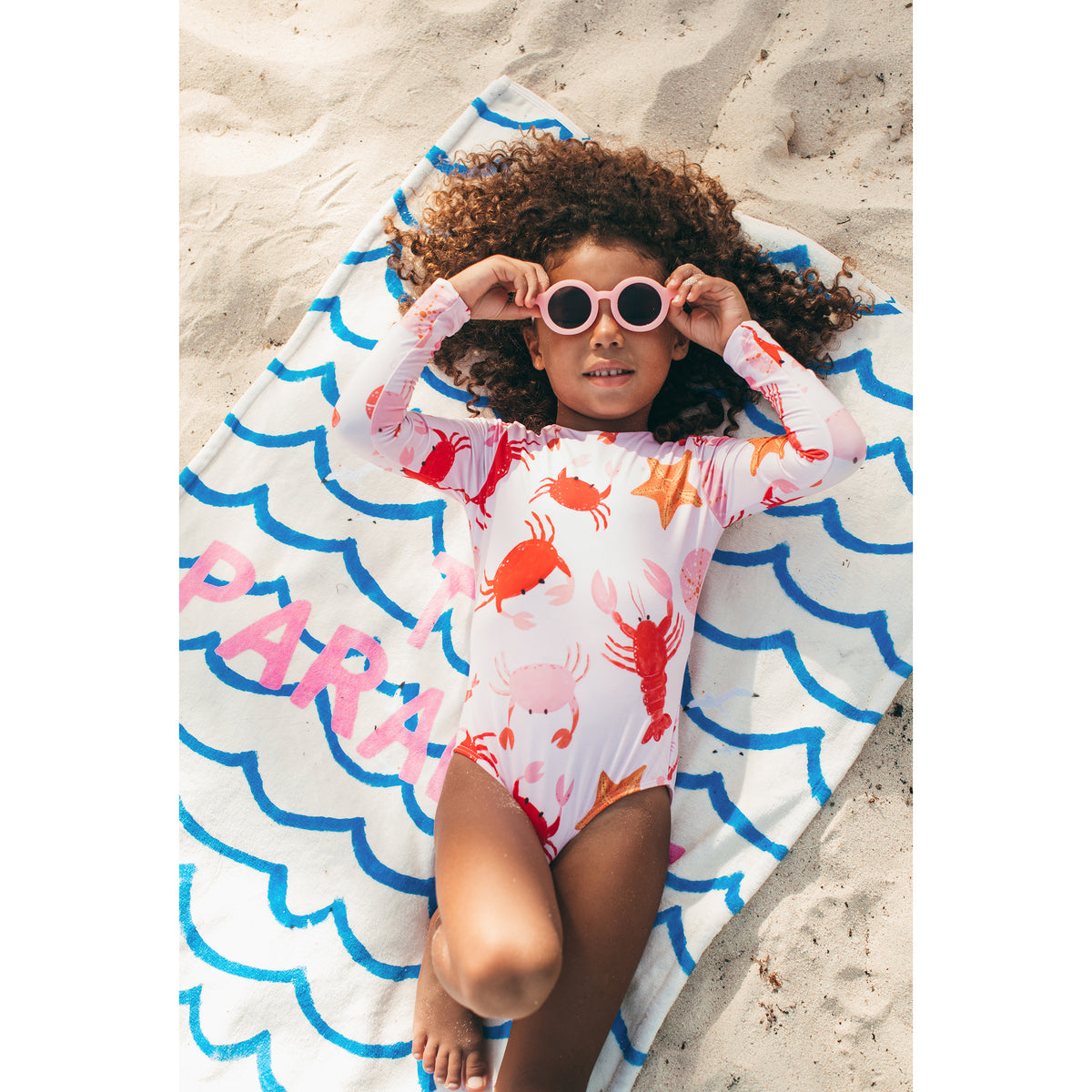 Sun Longsleeve Baby Crustáceos