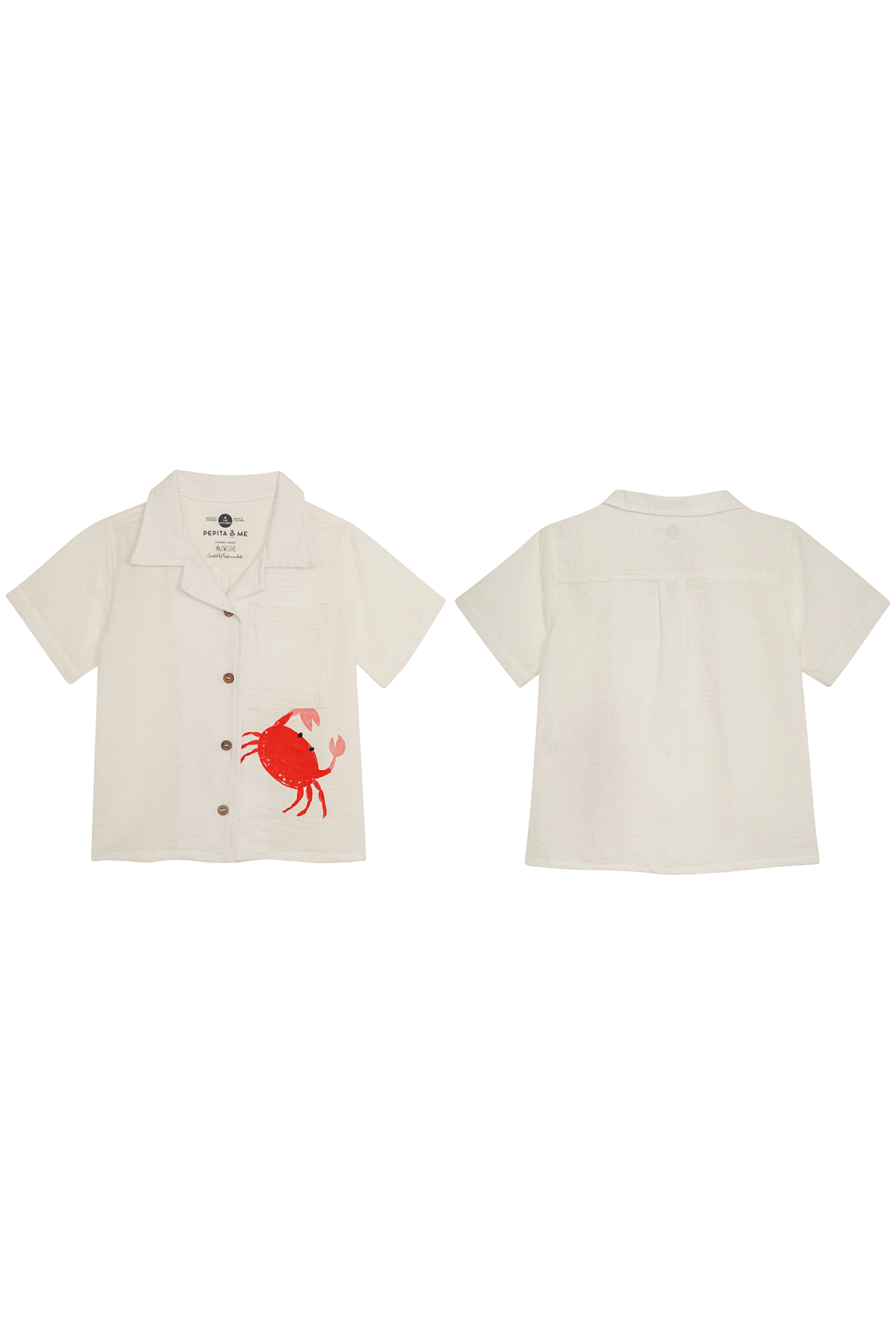 Girl Guayabera Cayo Cangrejo