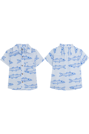 Guayabera Barracuda Agua