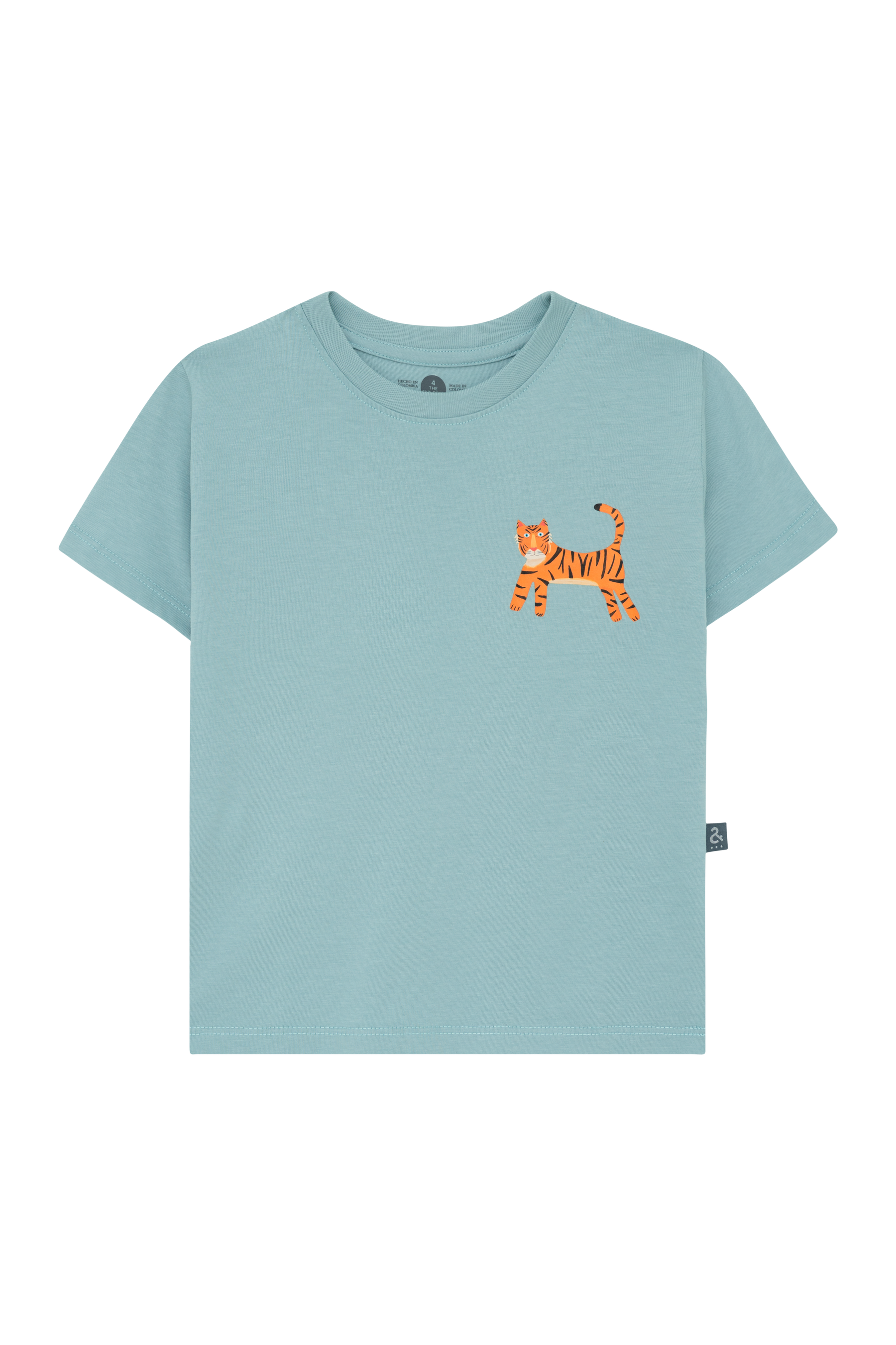 Camiseta Tigre Mágico Azul