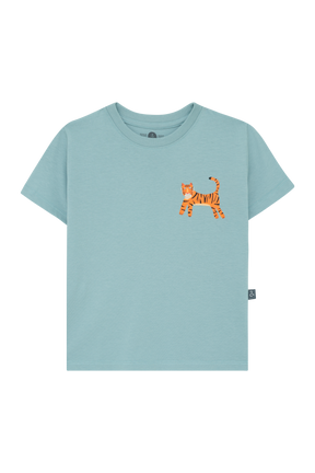 Camiseta Tigre Mágico Azul
