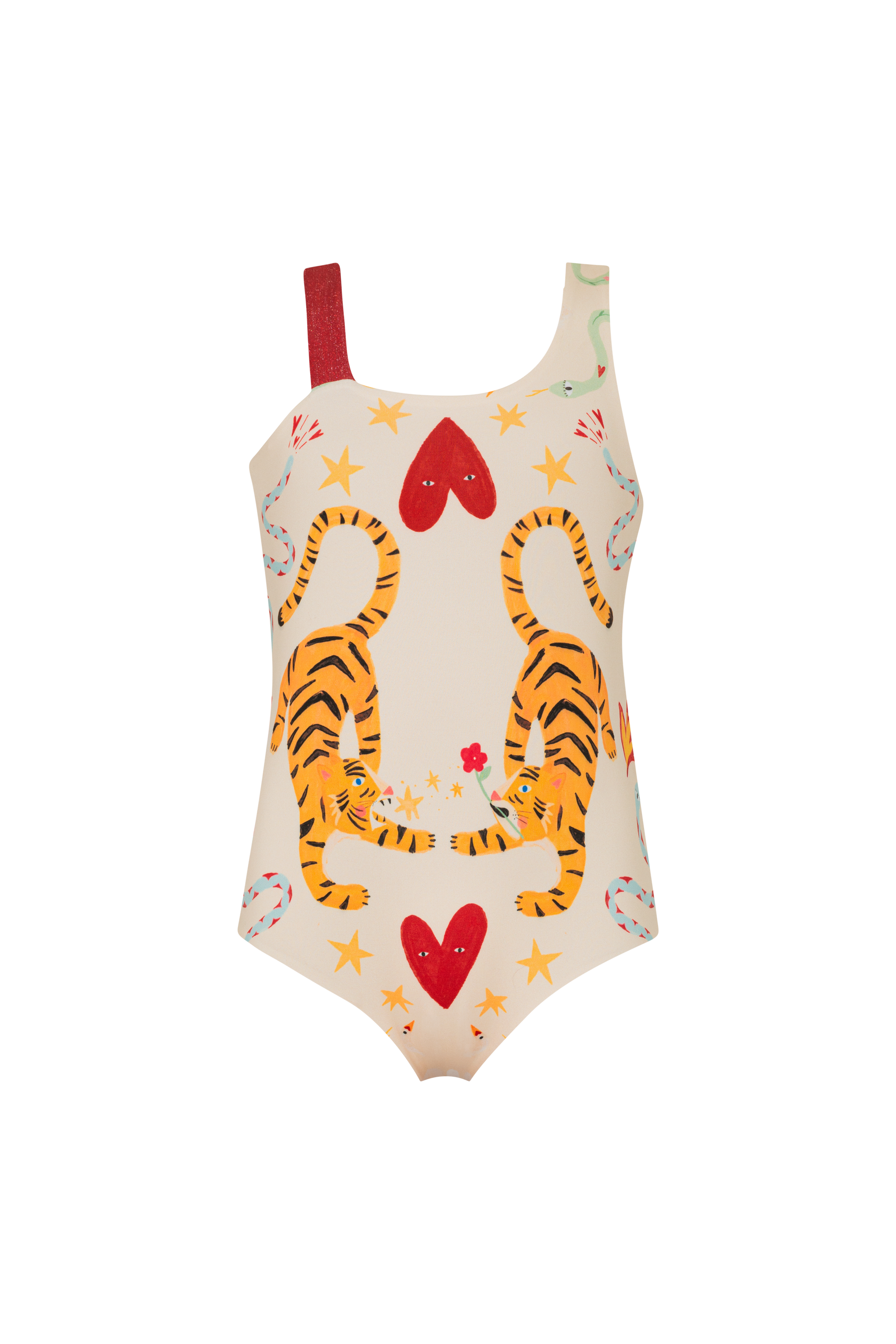 Marea One Piece Tigres In Love Crudo