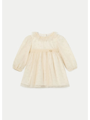 Vestido Tul Crudo Ceremonia - Minibhu