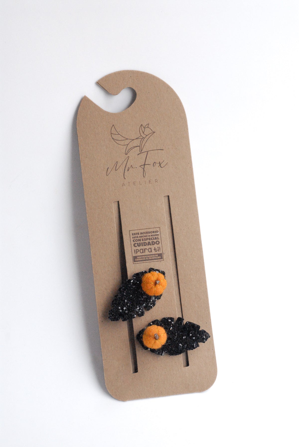 Hebilla Calabaza Halloween X2