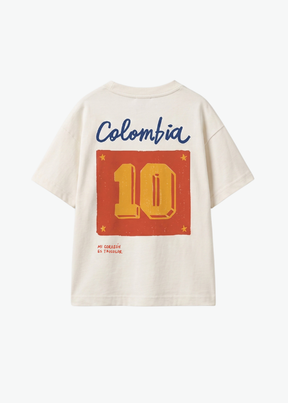 Camiseta Corazón Unisex Tricolor