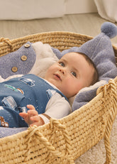 Saco Tejido Blue Mint