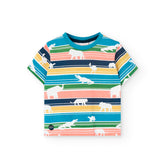 Camiseta Punto Listada Madagascar