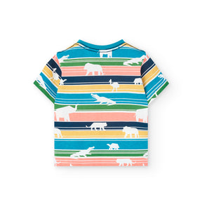 Camiseta Punto Listada Madagascar