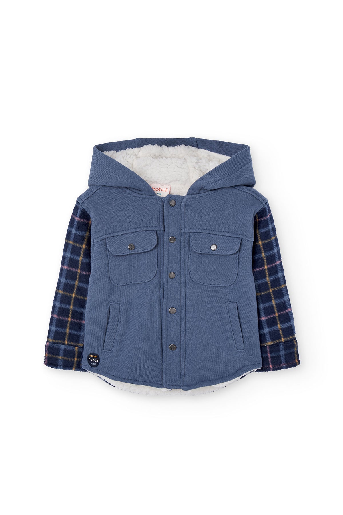 Chaqueta Felpa Combinada Bear Adventure