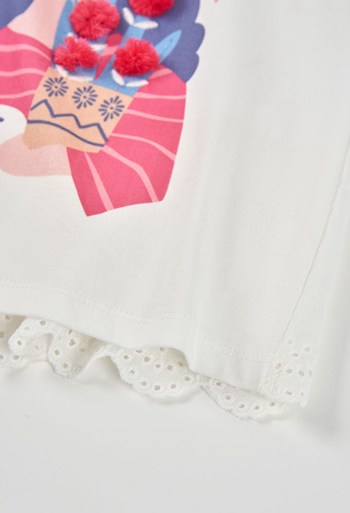 Camiseta Punto Combinada LuckyCharm - Minibhu