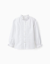 Camisa Manga Larga Frunces Zippy