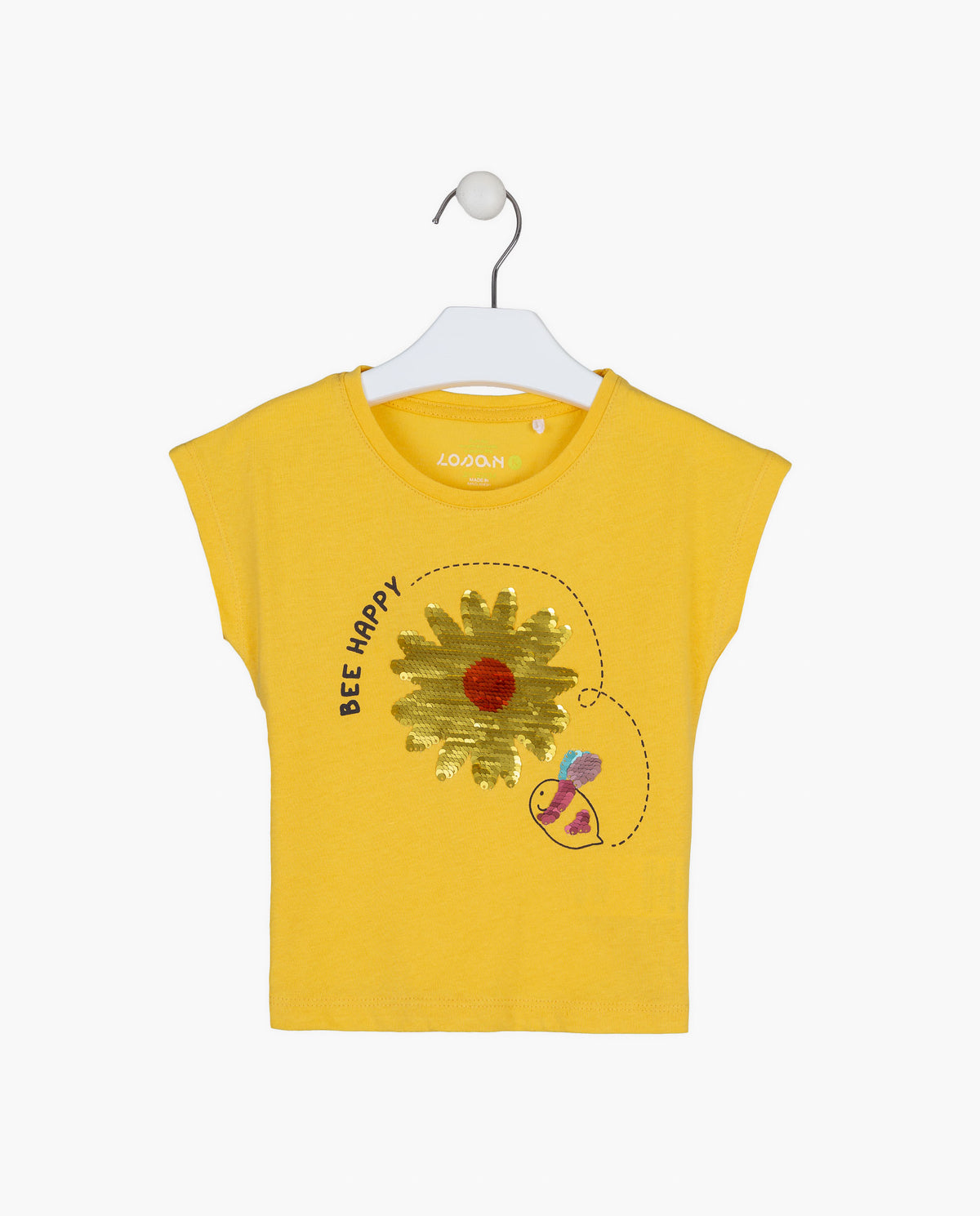 Camiseta Bee Friend Daisy Lentejuelas