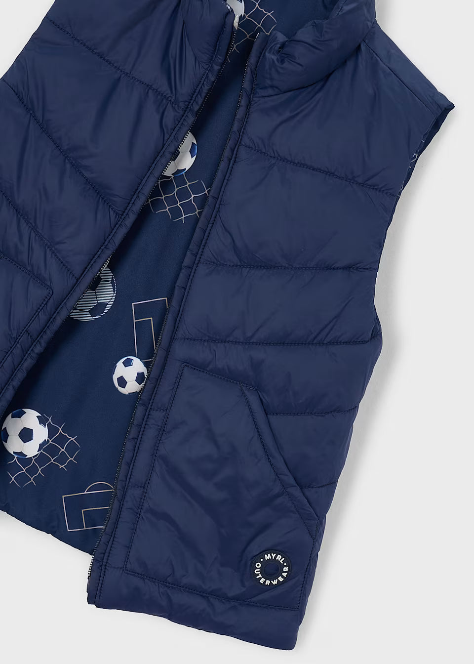 Chaleco Reversible Mundial - Minibhu
