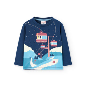 Camiseta Azzurro Bear Adventure - Minibhu