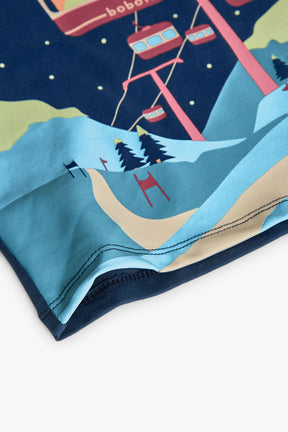 Camiseta Azzurro Bear Adventure - Minibhu