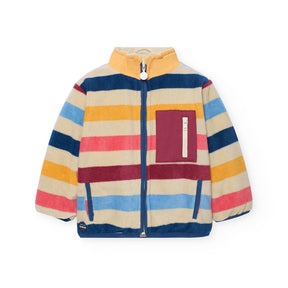 Chaqueta Polar Listada Bear Adventure - Minibhu