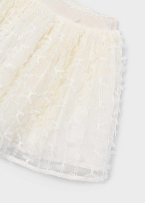 Falda Tul Fantasía Crudo Daisy Lagoon
