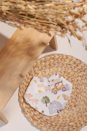 Baberos Muselina Estampados x Unidad
