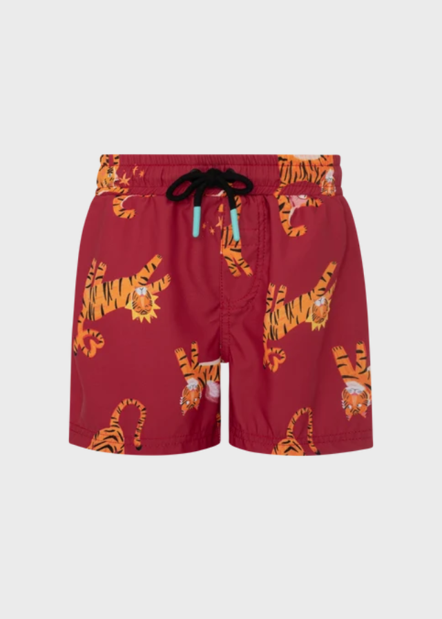 Swimshorts Tigres Parade Rojo