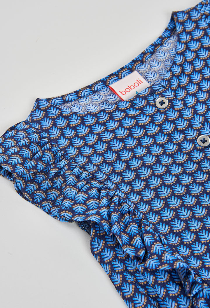 Mono Tejido Estampado Indigo - Minibhu