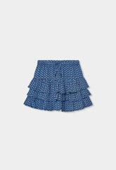 Falda Tejido Estampado Indigo