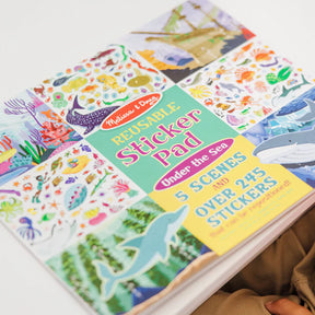 Block Stickers Reutilizables Bajo El Mar