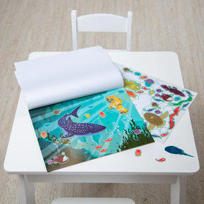 Block Stickers Reutilizables Bajo El Mar