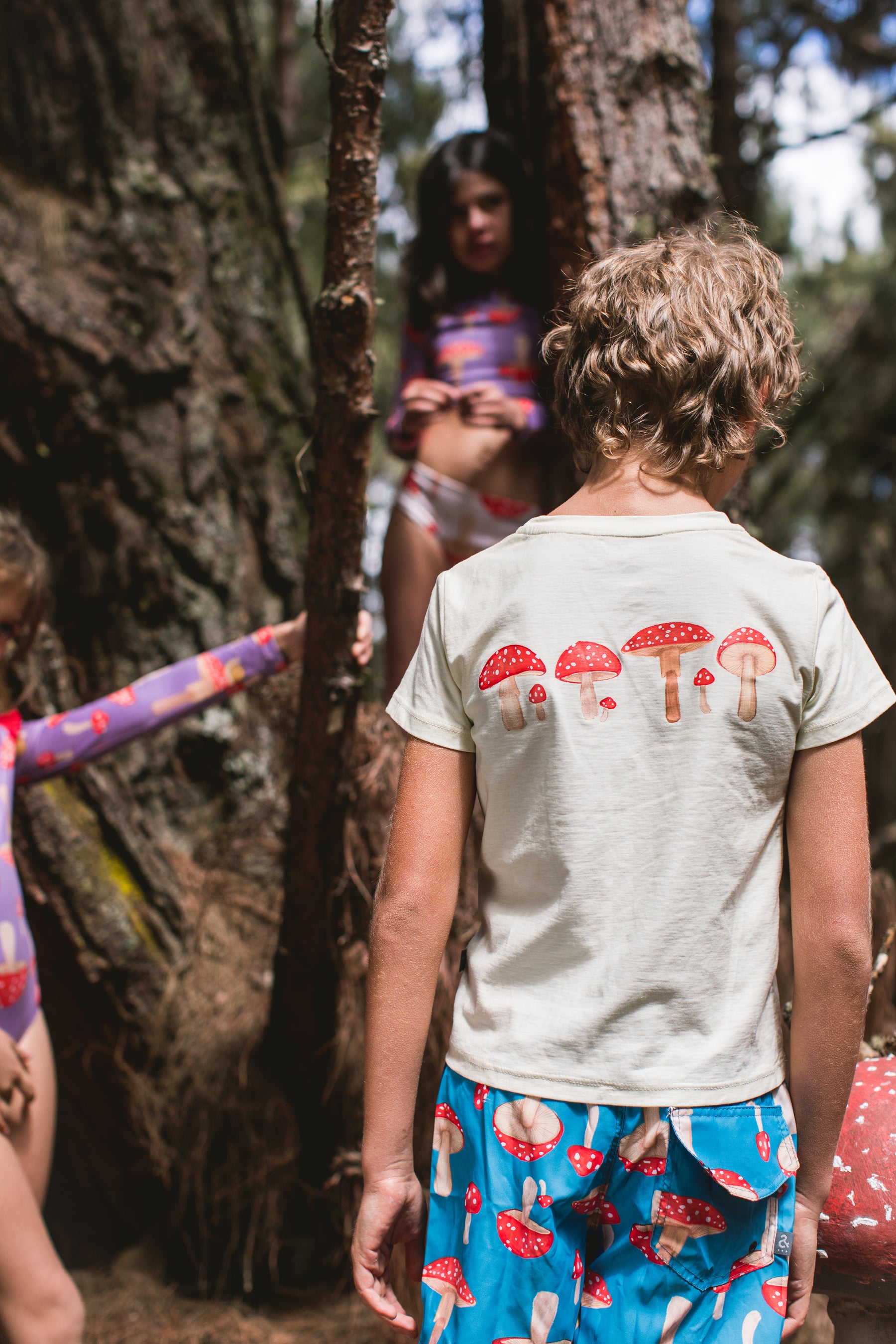 Bañador Baby Hongos Azul - Minibhu