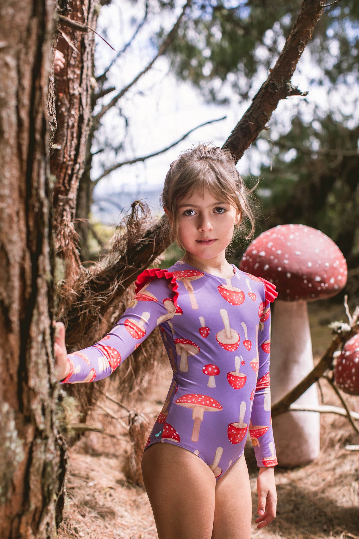 Vestido De Baño Baby Wings Longsleeve - Minibhu