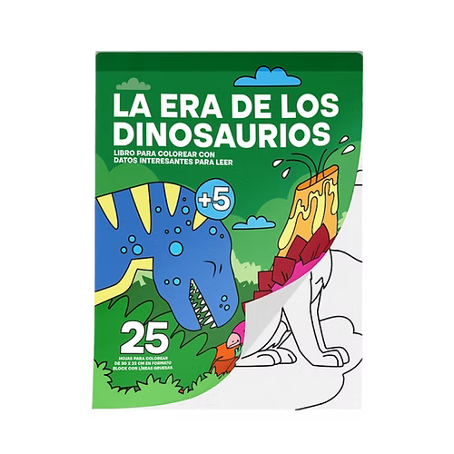 Libro Ilustrado Era De Los Dinosaurios