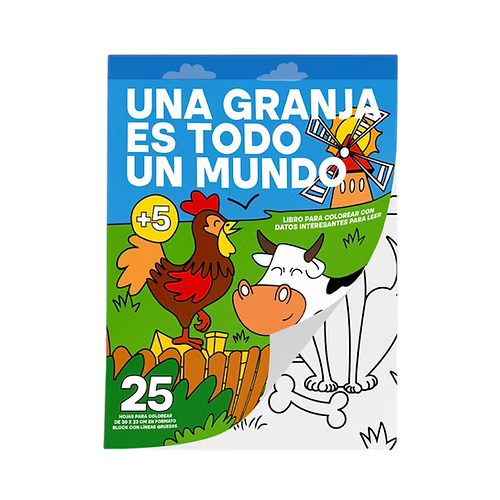 Libro Ilustrado Granja Es Todo Un Mundo