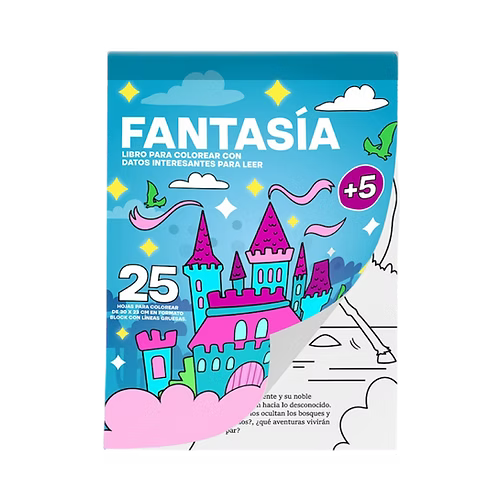 Libro Ilustrado Fantasía